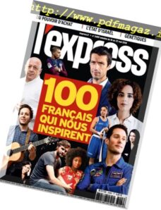 L’Express – 16 mai 2018