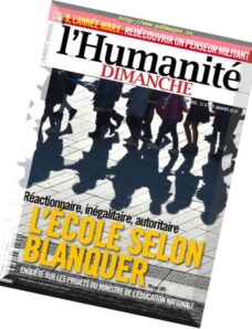 L’Humanite Dimanche – 11 Janvier 2018