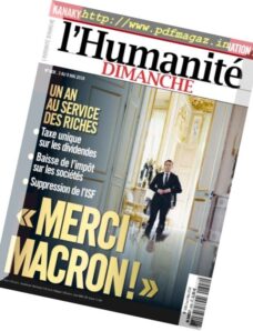 L’Humanite Dimanche – 3 Mai 2018