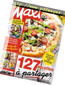 Maxi France — Hors-Serie Cuisine — mai 2018