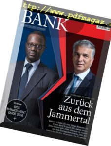Schweizer Bank – Juni 2018