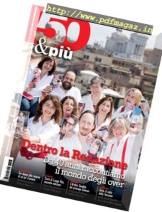 50 & Piu Magazine – Maggio 2018