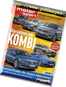 Auto Motor und Sport – 24 Mai 2018
