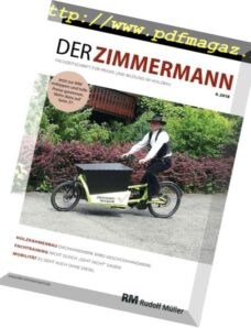 Der Zimmermann – Nr.6, 2018