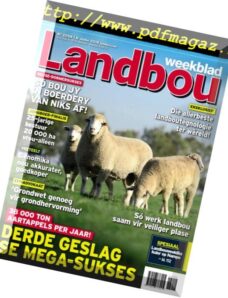 Landbouweekblad – 08 Junie 2018