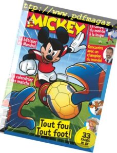 Le Journal de Mickey – 13 juin 2018