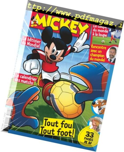 Le Journal de Mickey — 13 juin 2018