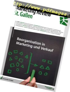 Marketing Review St.Gallen – Nr.3, 2018