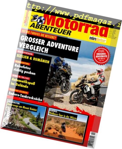 Motorrad Abenteuer — 02-2014