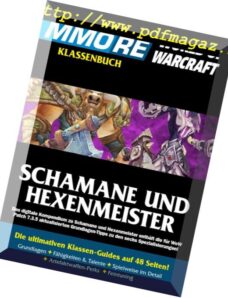 PC Games Mmore Klassenbuch – Schamane und Hexenmeister – Nr.1 2018