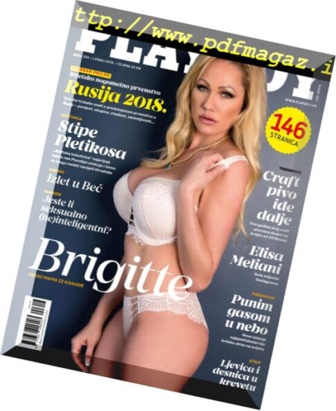 Playboy Croatia — Lipanj 2018