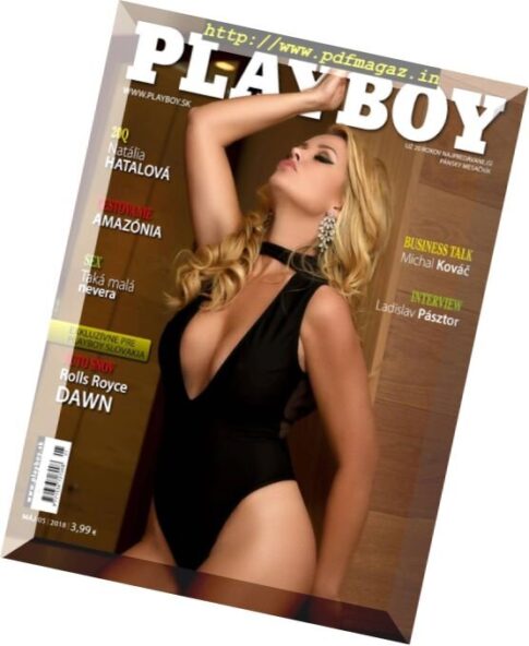 Playboy Slovakia — May 2018