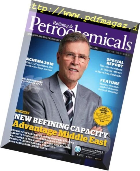 Refining & Petrochemicals Middle East – July 2018