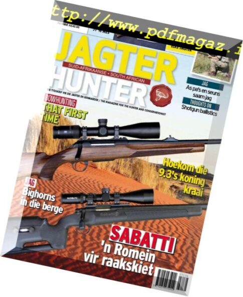 SA Hunter Jagter — July 2018