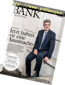 Schweizer Bank – Juli 2018