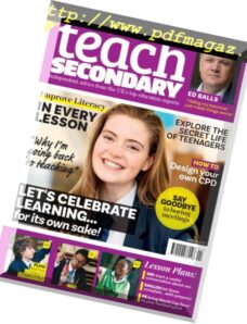 Teach Secondary — June 2018