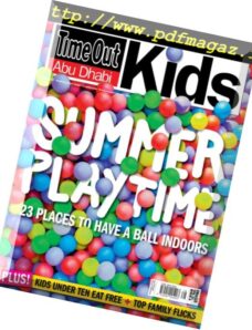 TimeOut Abu Dhabi Kids – June 2018