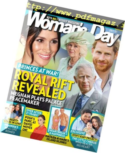 Woman’s Day New Zealand – June 11, 2018