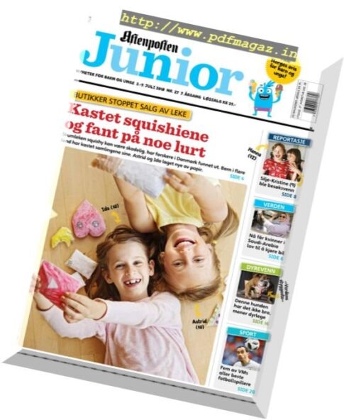 Aftenposten Junior — 03 juli 2018