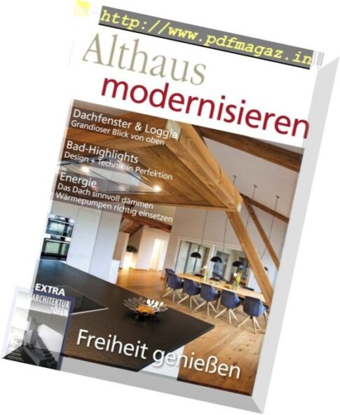 Althaus Modernisieren – August-September 2018