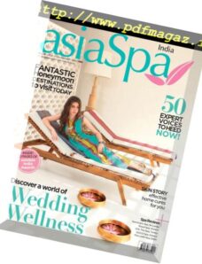 asiaSpa India – July-August 2018