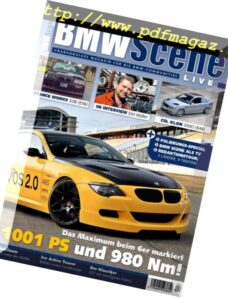 BMW Scene — Oktober- Dez. 2014
