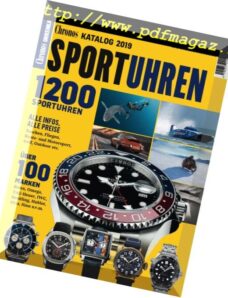 Chronos — Sportuhren Katalog 2018-2019