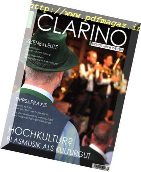 Clarino — Juli-August 2018