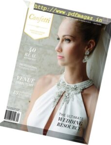 Confetti Wedding Magazine — Fall-Winter 2017-2018