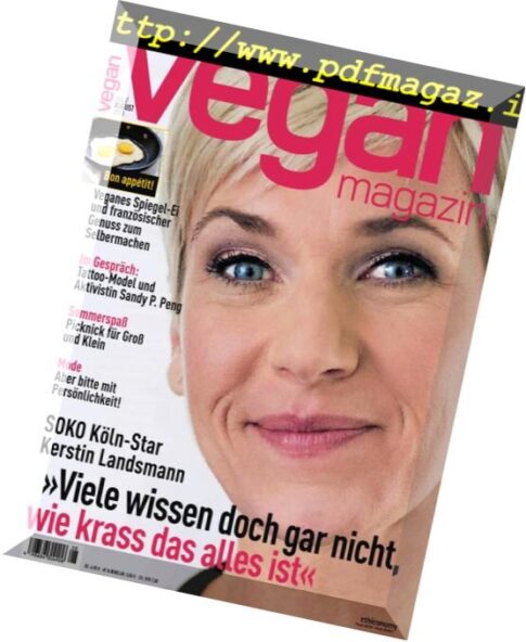 Das Vegan Magazin — Juli-August 2018