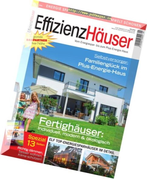 Effizienzhauser – August-September 2018