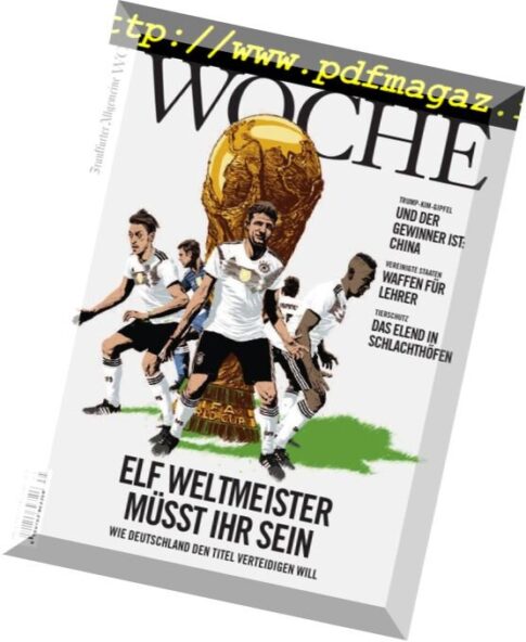 Frankfurter Allgemeine Woche – 15 Juni 2018