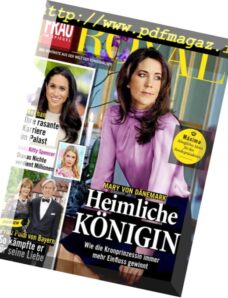 Frau im Spiegel Royal – August-September 2018