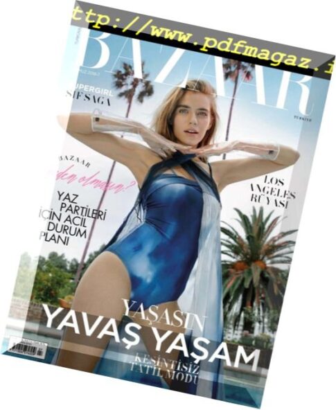 Harper’s Bazaar Turkey — Temmuz 2018