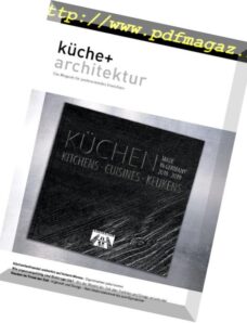 Kuche & Architektur – N 3, 2018