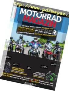 Motorrad Magazin — Juli 2018
