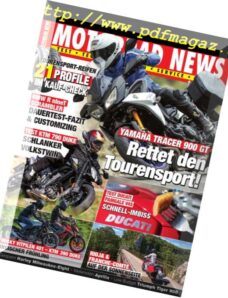 Motorrad News — Juni 2018