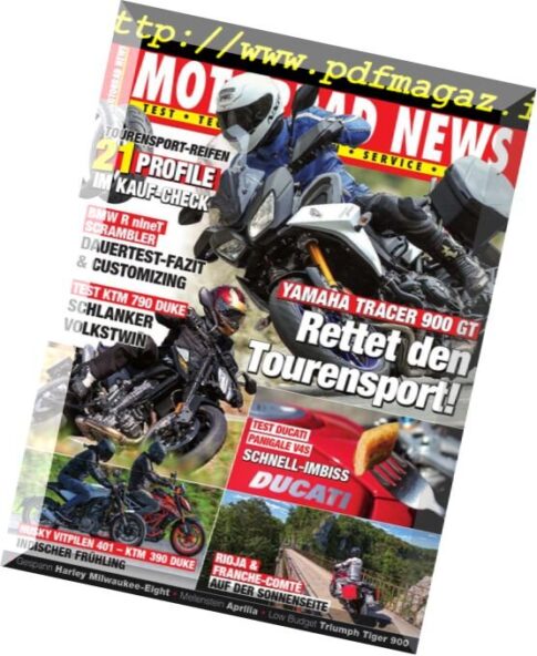 Motorrad News — Juni 2018