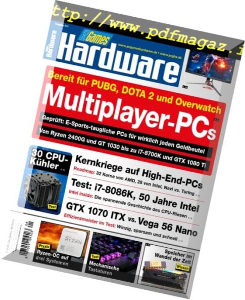 PC Games Hardware — August 2018