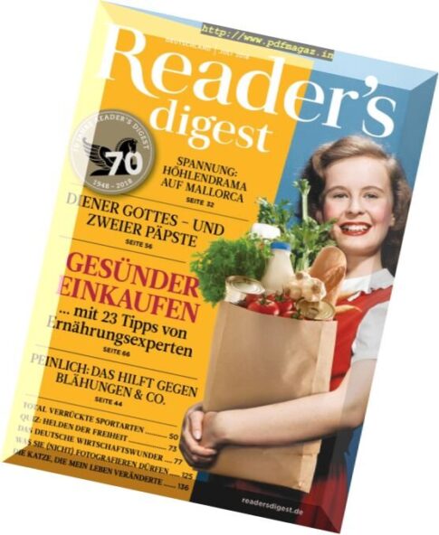 Reader’s Digest Germany – Juli 2018