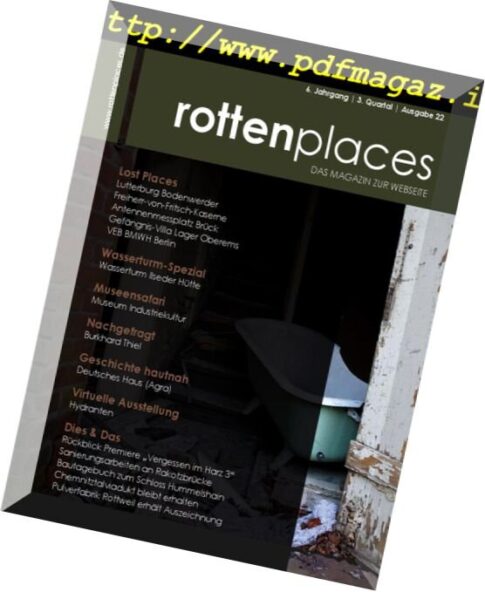 Rottenplaces Magazin — N 3, 2018
