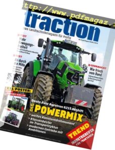 Traction Germany – Juli-August 2018