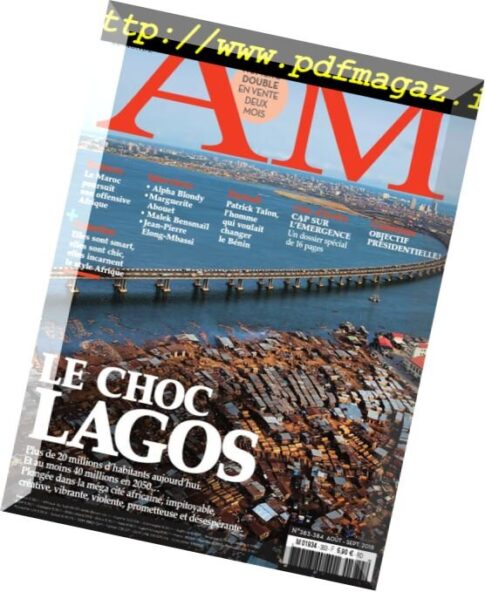 Afrique Magazine – aout 2018