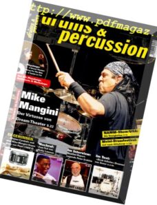 Drums Percussion – Marz-April 2014