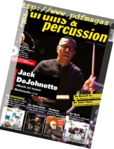 Drums Percussion – September-Oktober 2014