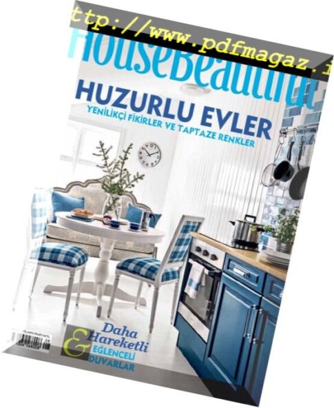 House Beautiful Turkey – Agustos 2018