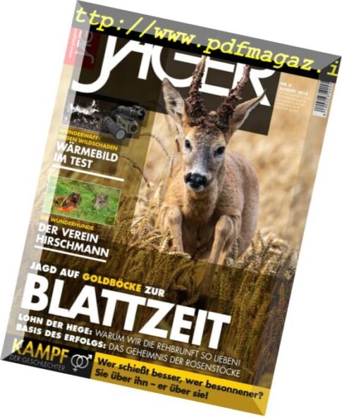 Jager – August 2018