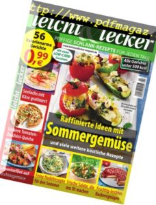 Leicht & Lecker — Juli-August 2018