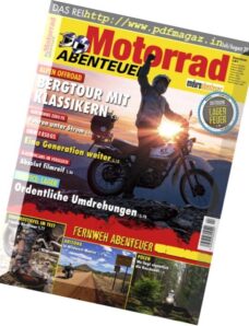 Motorrad Abenteuer – Juli-August 2018