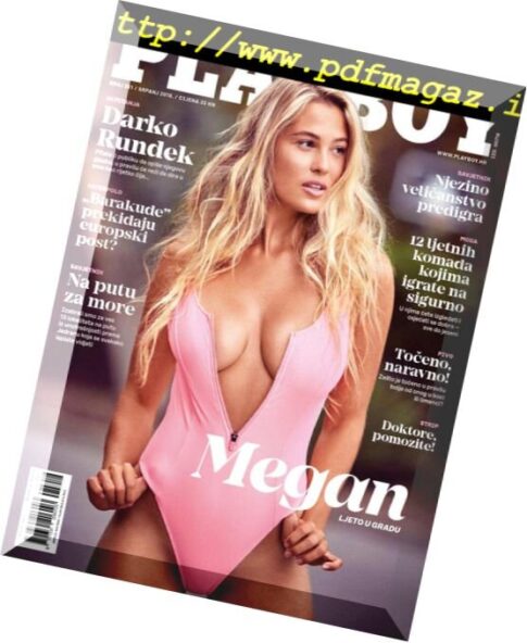 Playboy Croatia — Srpanj 2018